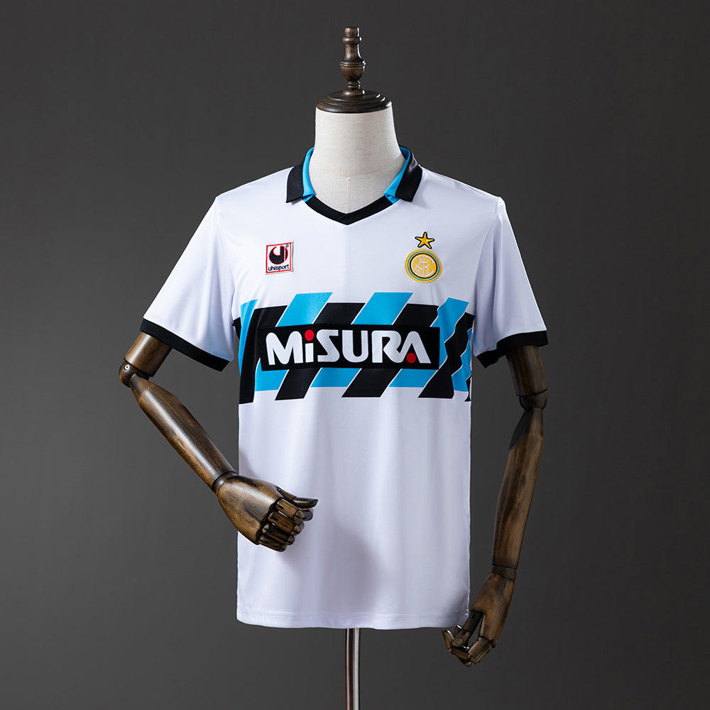 Camisola Inter de Milão Alternativa 90/91 Retro