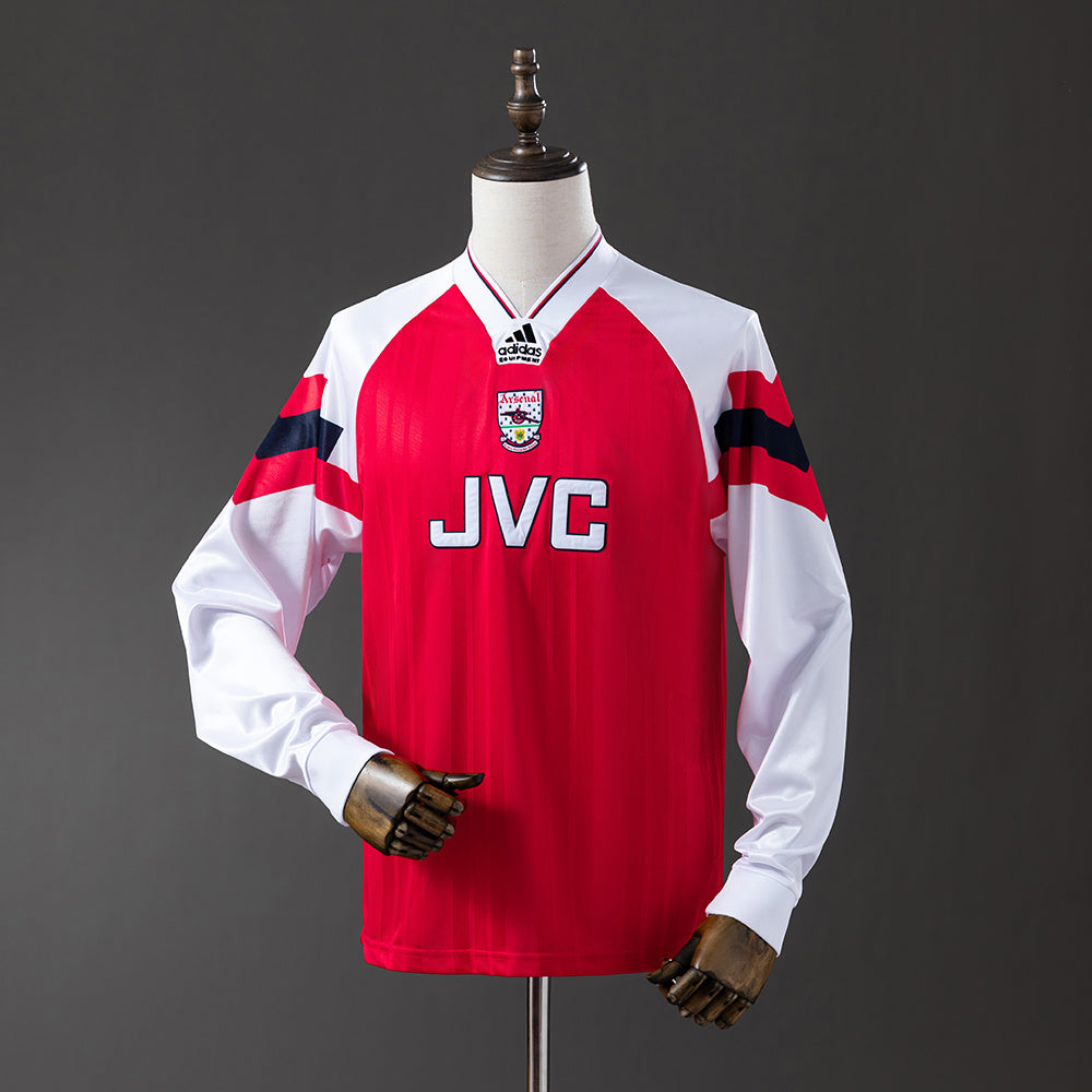 Camisola Arsenal Principal 92/94 Retro - Manga Comprida