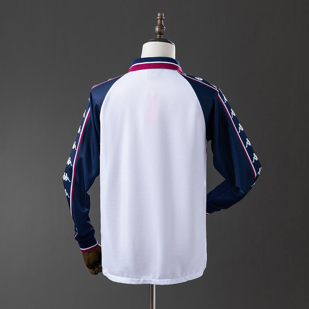 Camisola Manchester City Alternativa 97/98 Retro - Manga Comprida