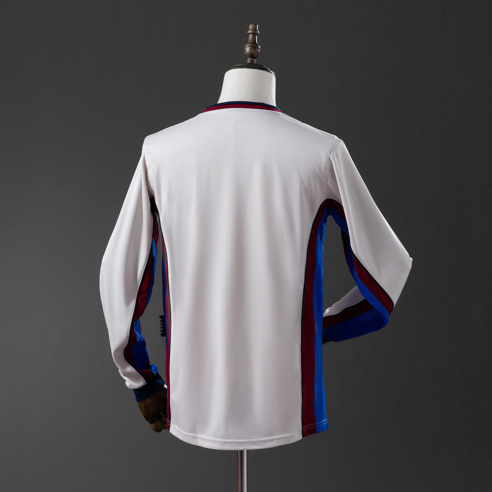 Camisola Barcelona Alternativa 98/99 Retro - Manga Comprida