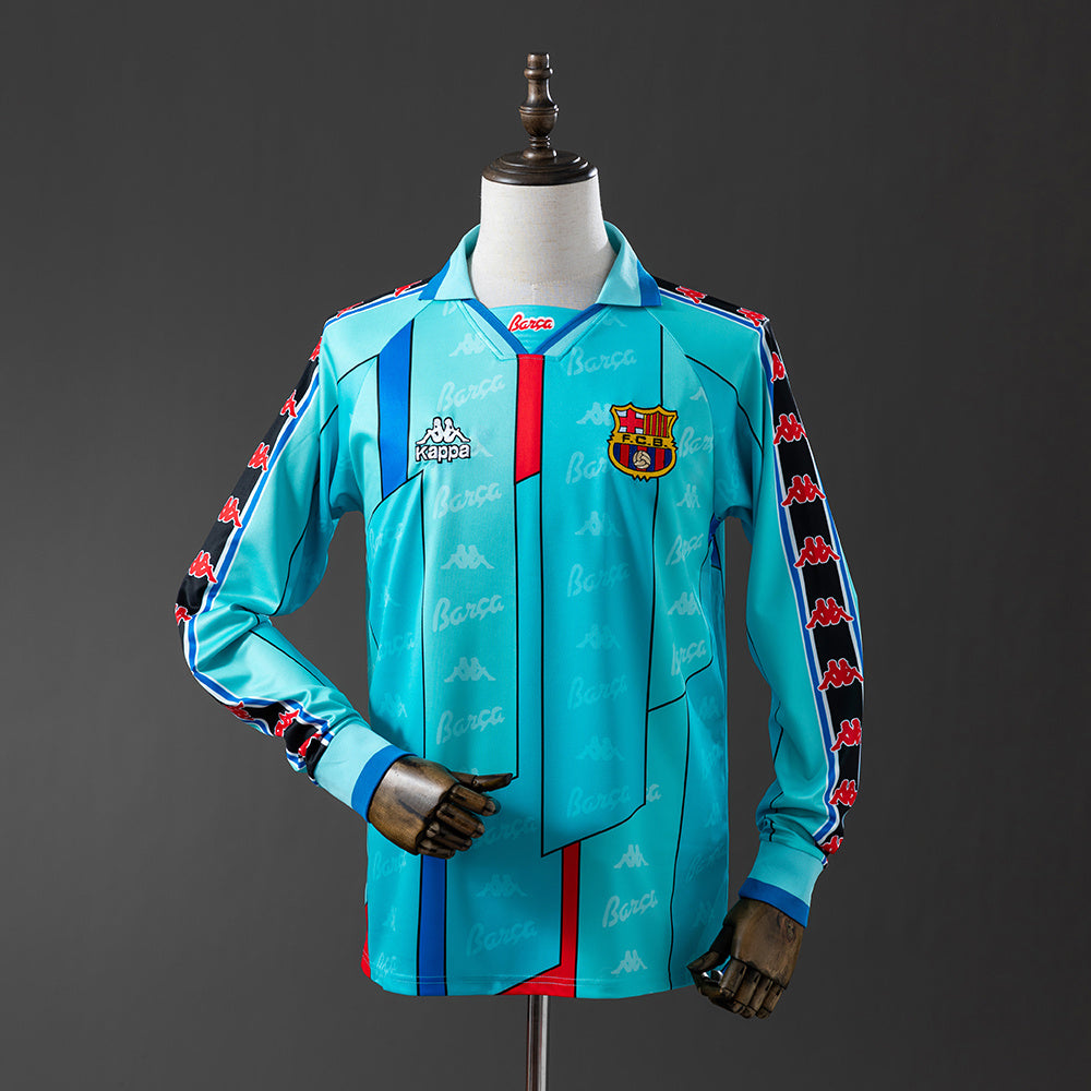 Camisola Barcelona Alternativa 95/97 Retro - Manga Comprida