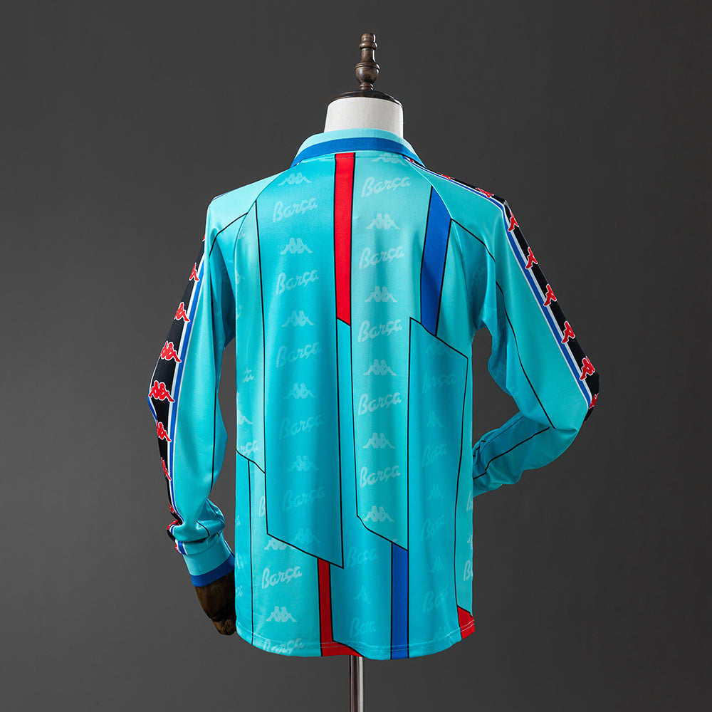 Camisola Barcelona Alternativa 95/97 Retro - Manga Comprida