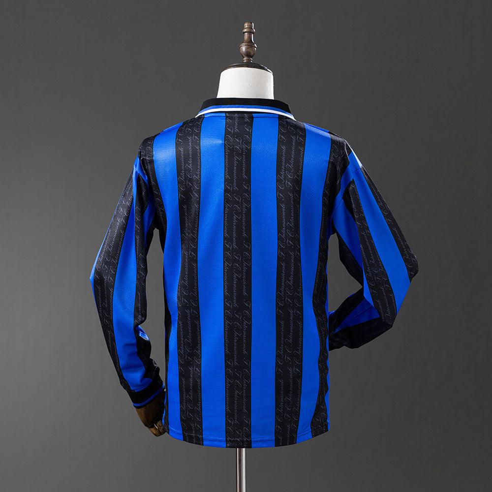Camisola Inter de Milão Principal 97/98 Retro - Manga Comprida