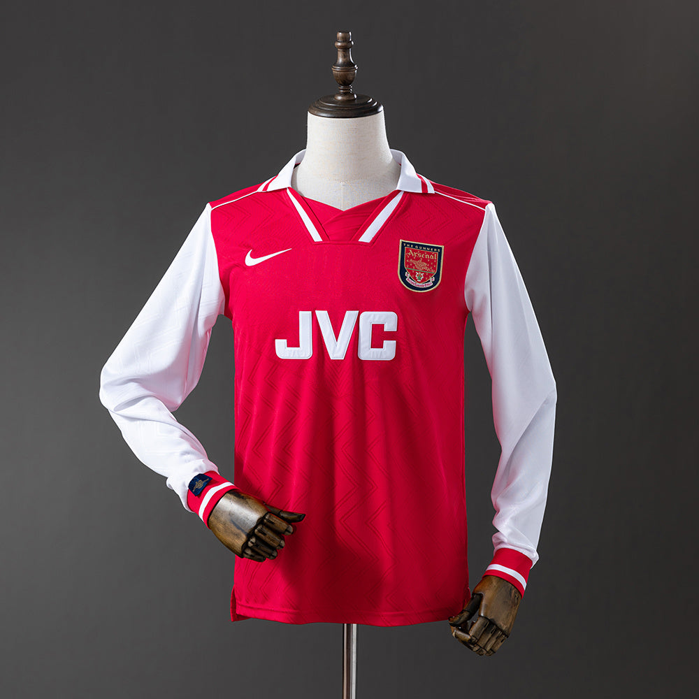 Camisola Arsenal Principal 96/97 Retro - Manga Comprida