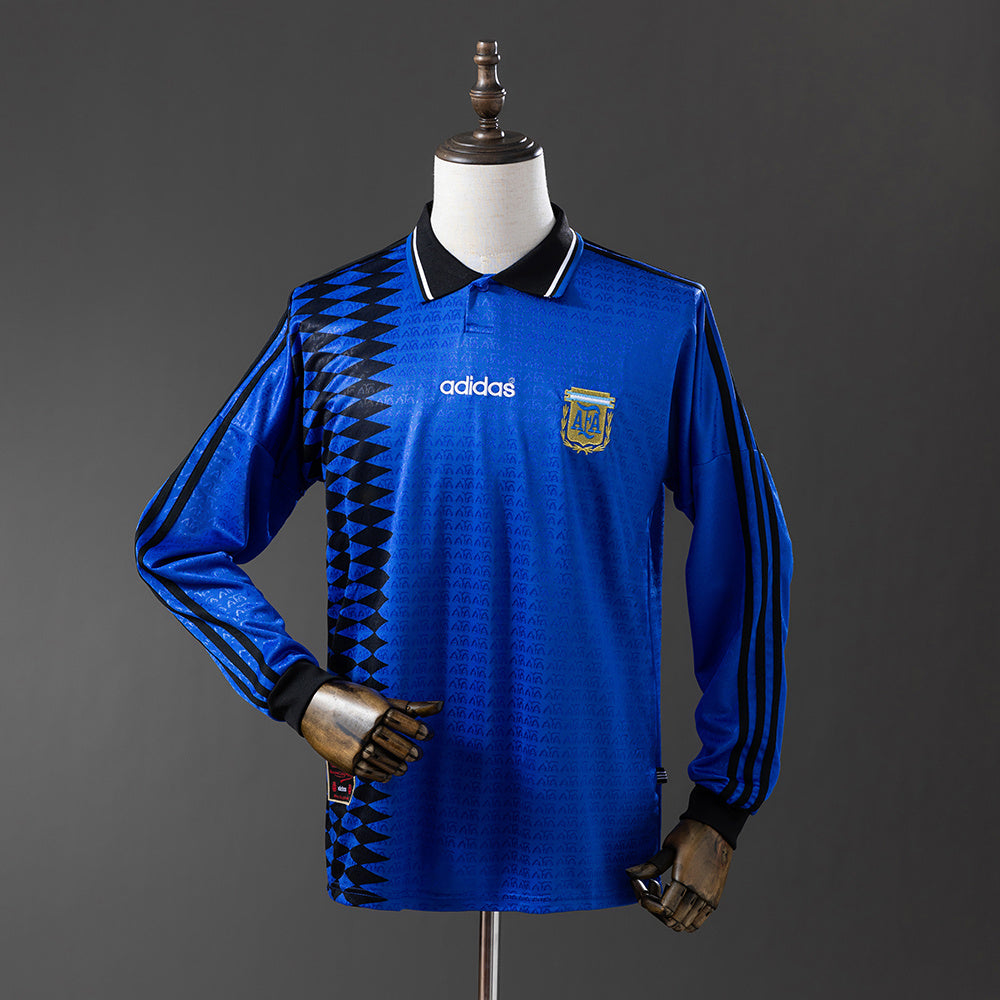 Camisola Argentina Alternativa 94/95 Retro - Manga Comprida