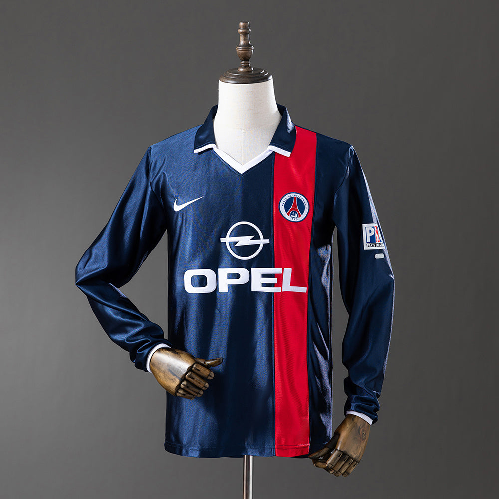 Camisola PSG Principal 01/02 Retro - Manga Comprida