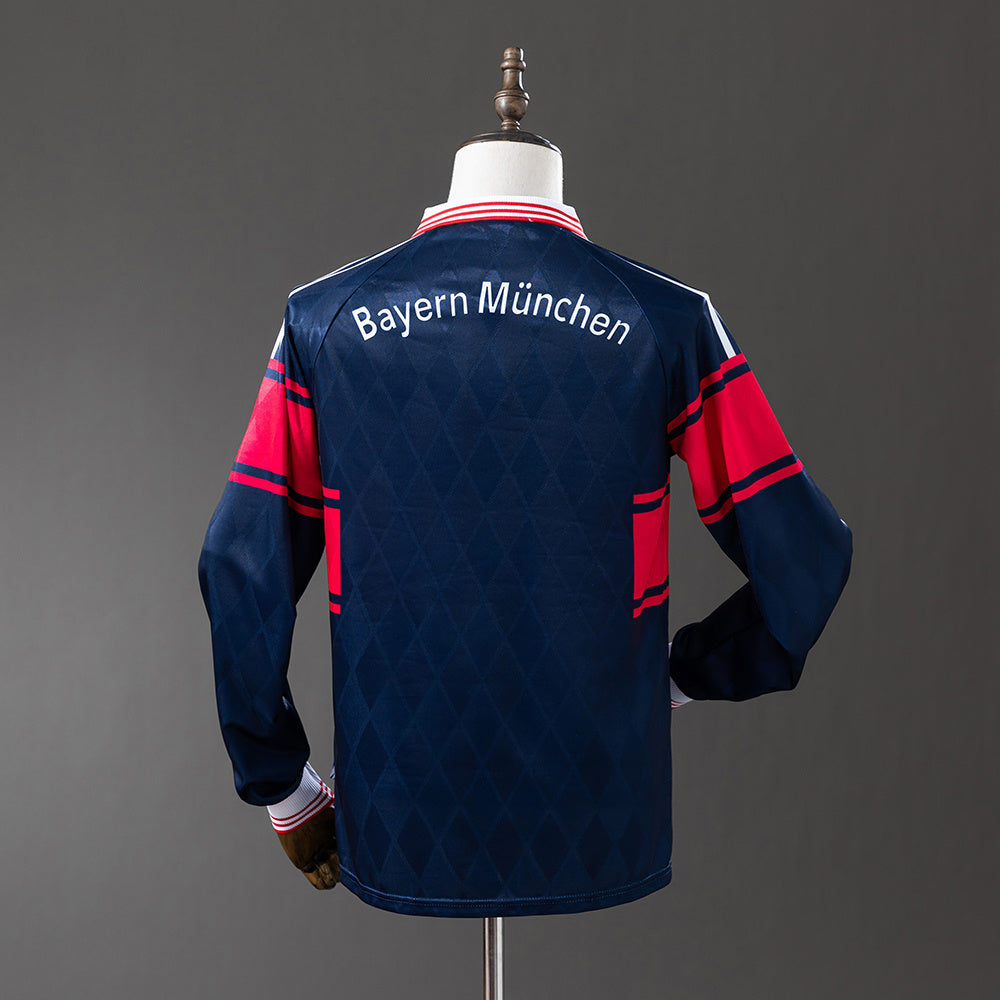 Camisola Bayern Munique Alternativa 97/98 Retro - Manga Comprida
