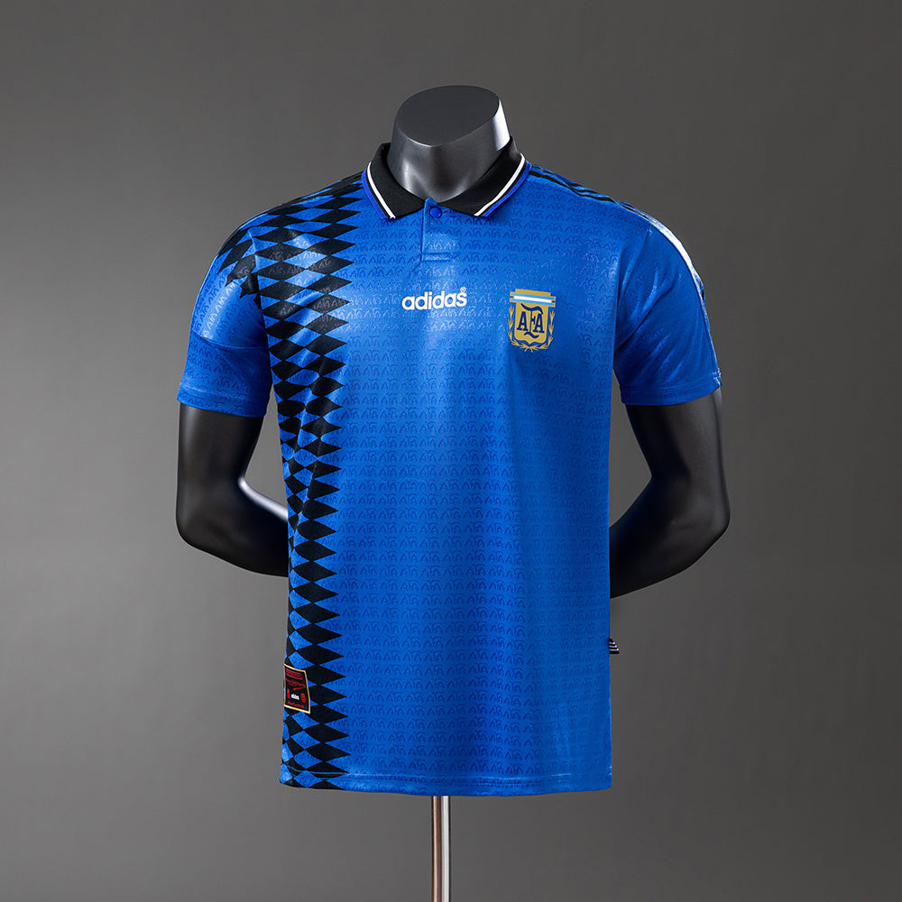 Camisola Argentina Alternativa 94/95 Retro - Versão Jogador