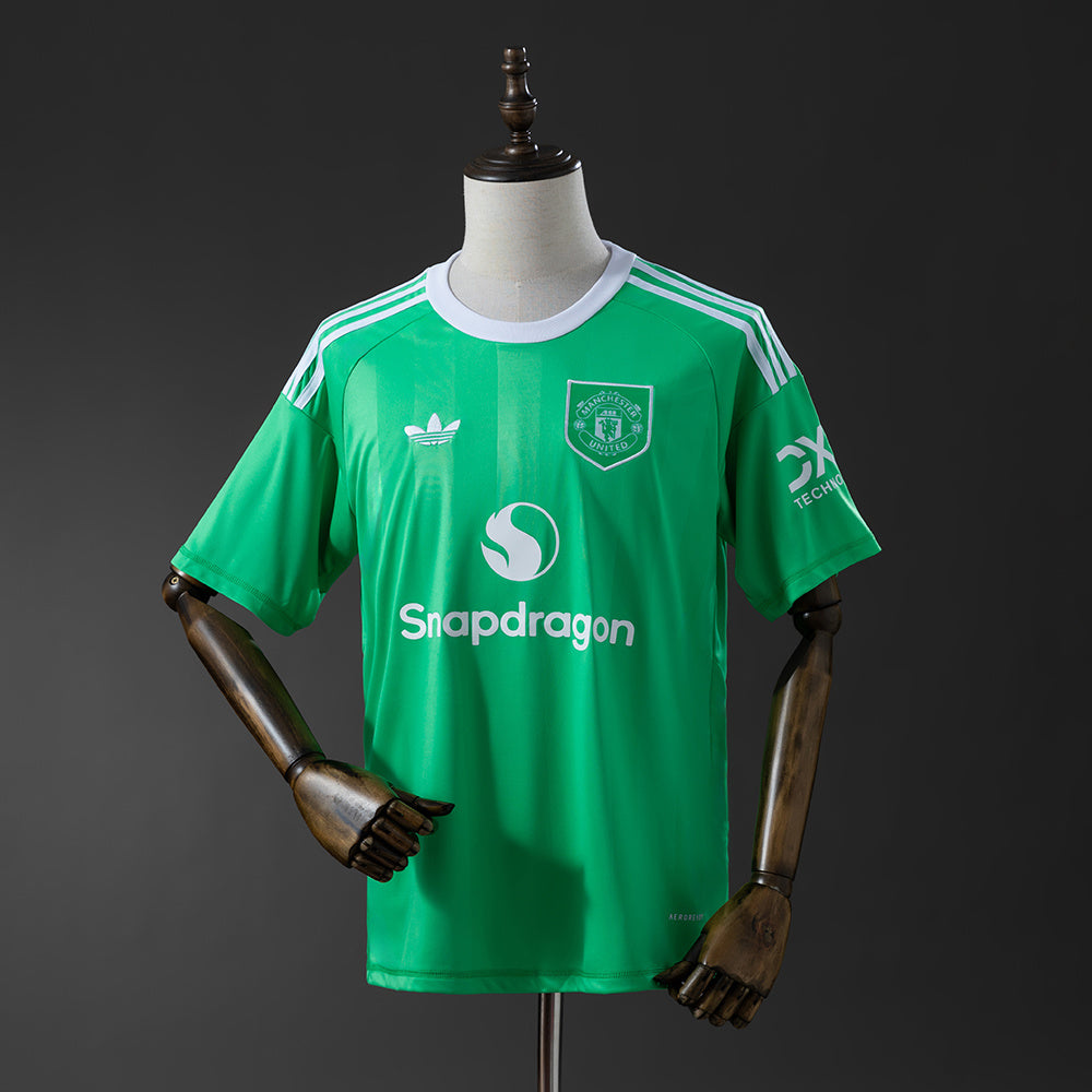 Camisola Manchester United Guarda-Redes Verde 25/26
