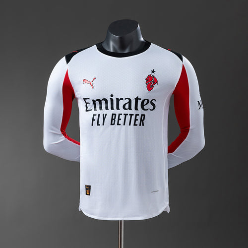 Camisola AC Milan Alternativa 25/26 - Manga Comprida - Versão Jogador