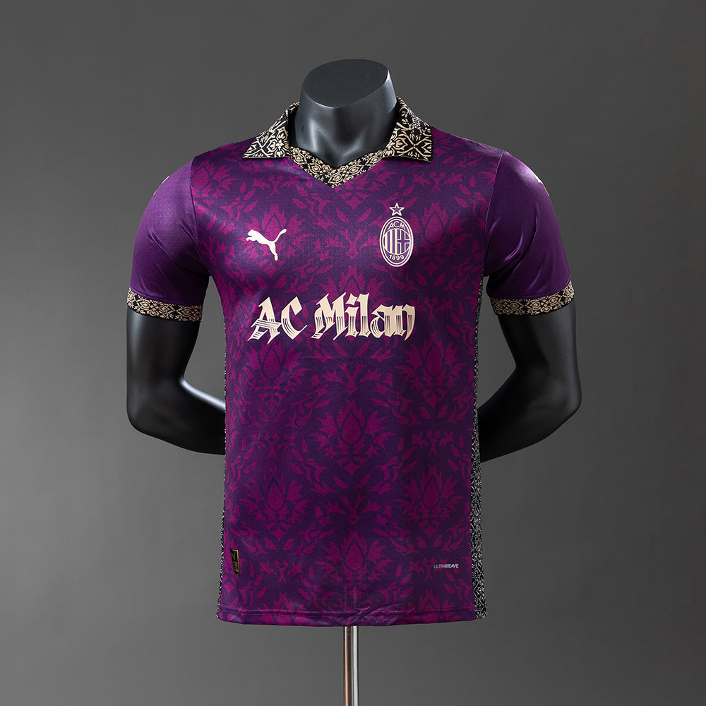 Camisola AC Milan Edição Especial Roxa 25/26 - Versão Jogador