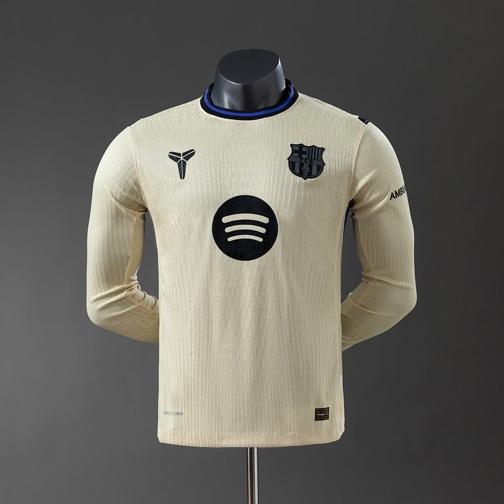 Camisola Barcelona Alternativa 25/26 - Manga Comprida - Versão Jogador