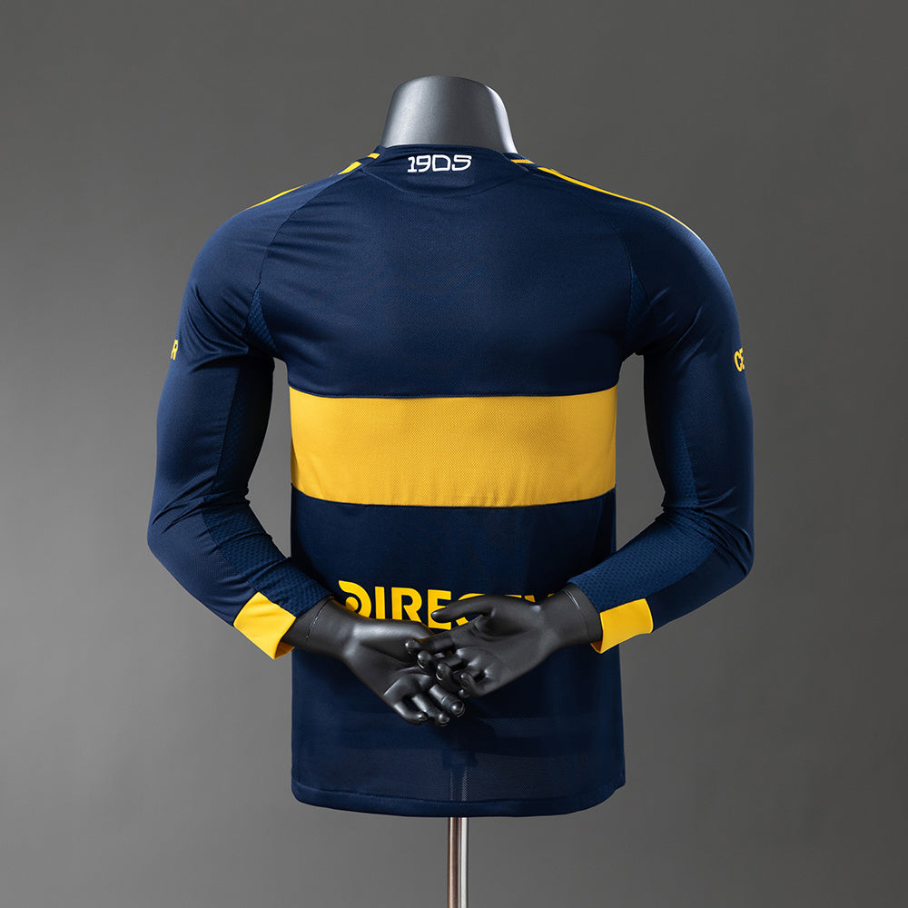 Camisola Boca Juniors Principal 25/26 - Manga Comprida - Versão Jogador