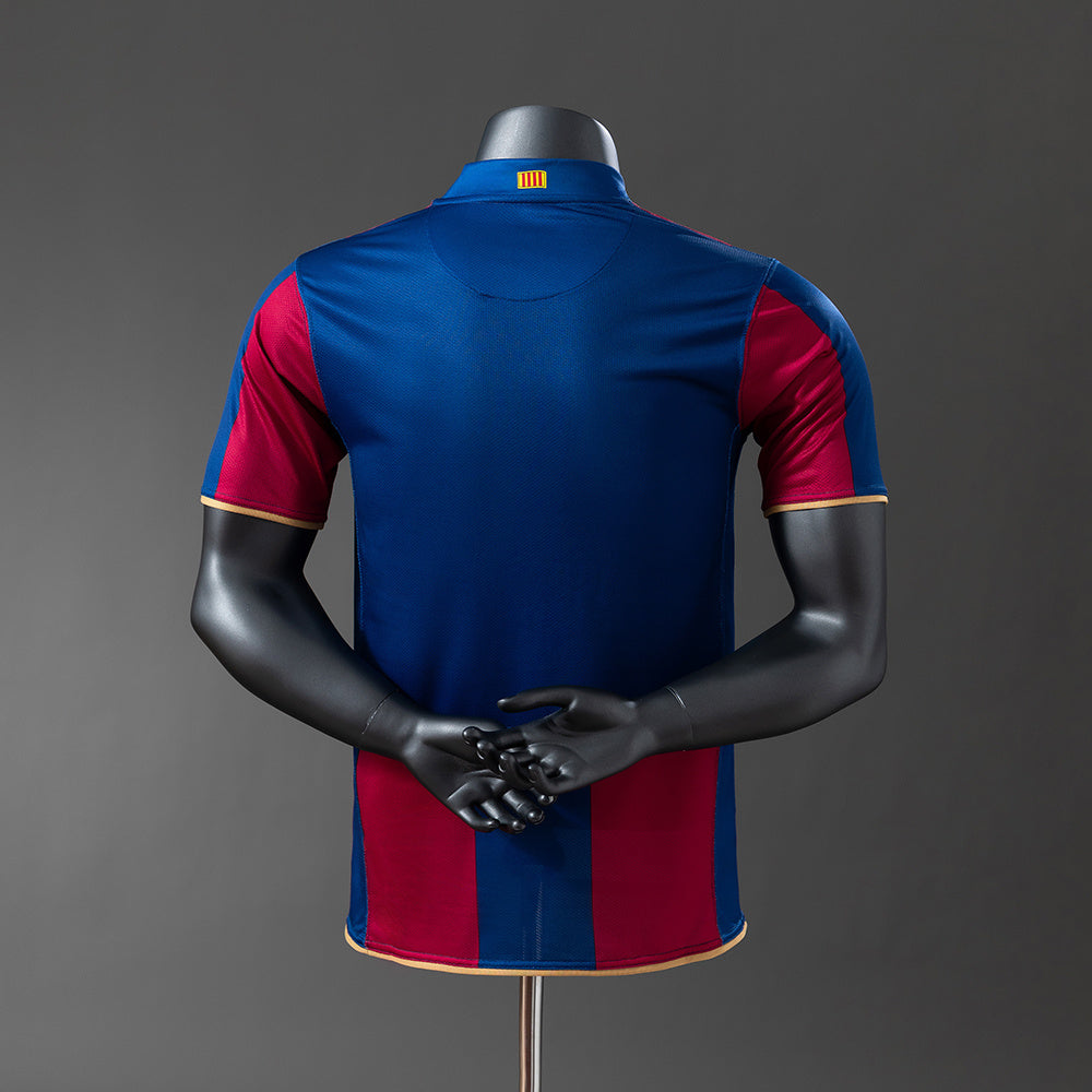 Camisola Barcelona Principal 07/08 Retro - Versão Jogador