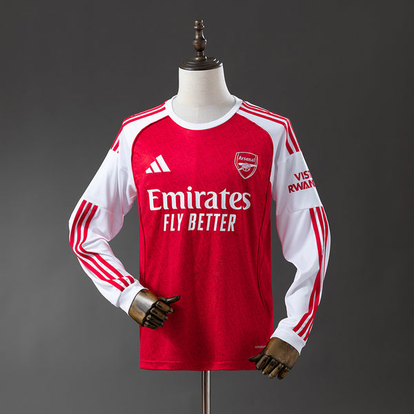 Camisola Arsenal Principal 25/26 - Manga Comprida
