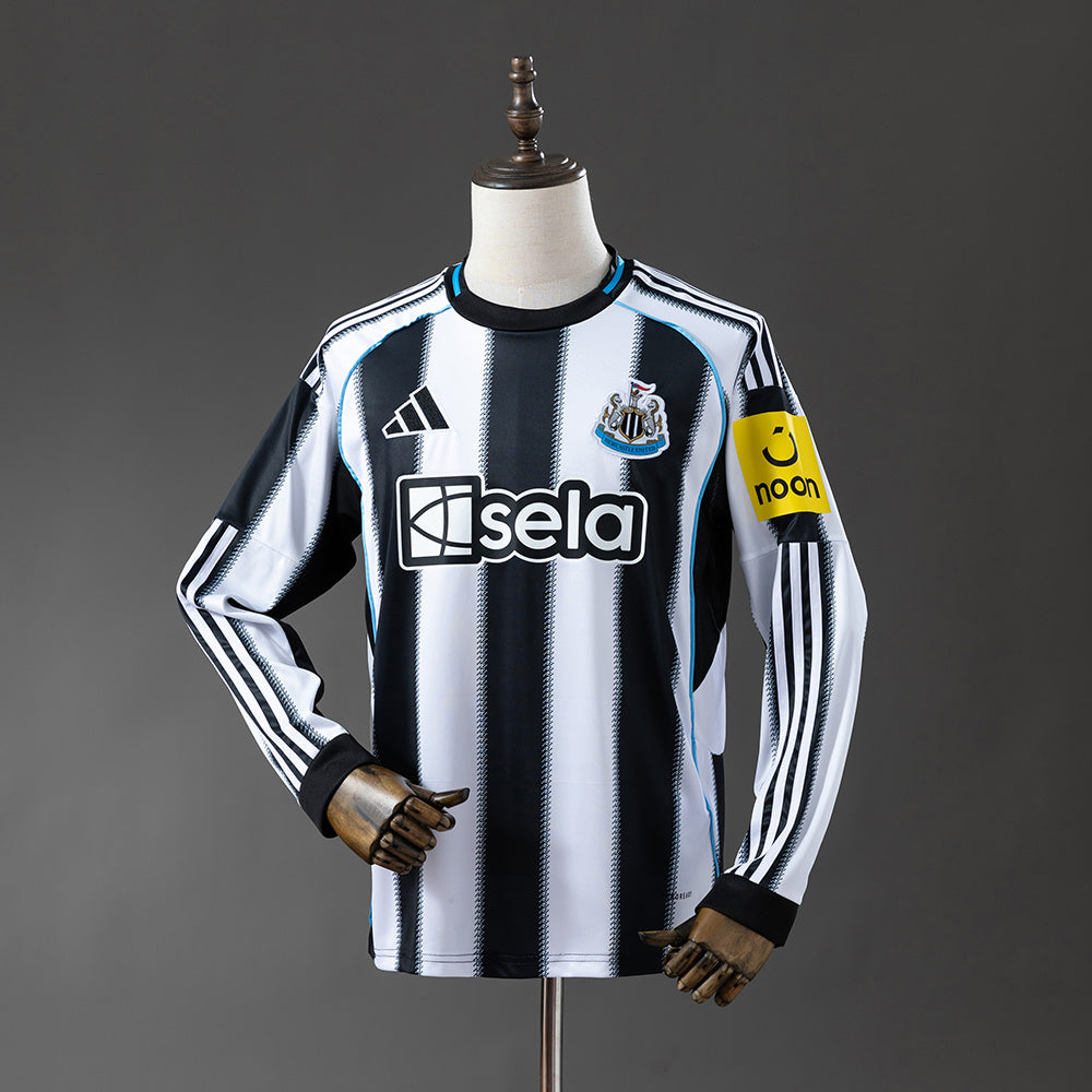 Camisola Newcastle United Principal 25/26 - Manga Comprida