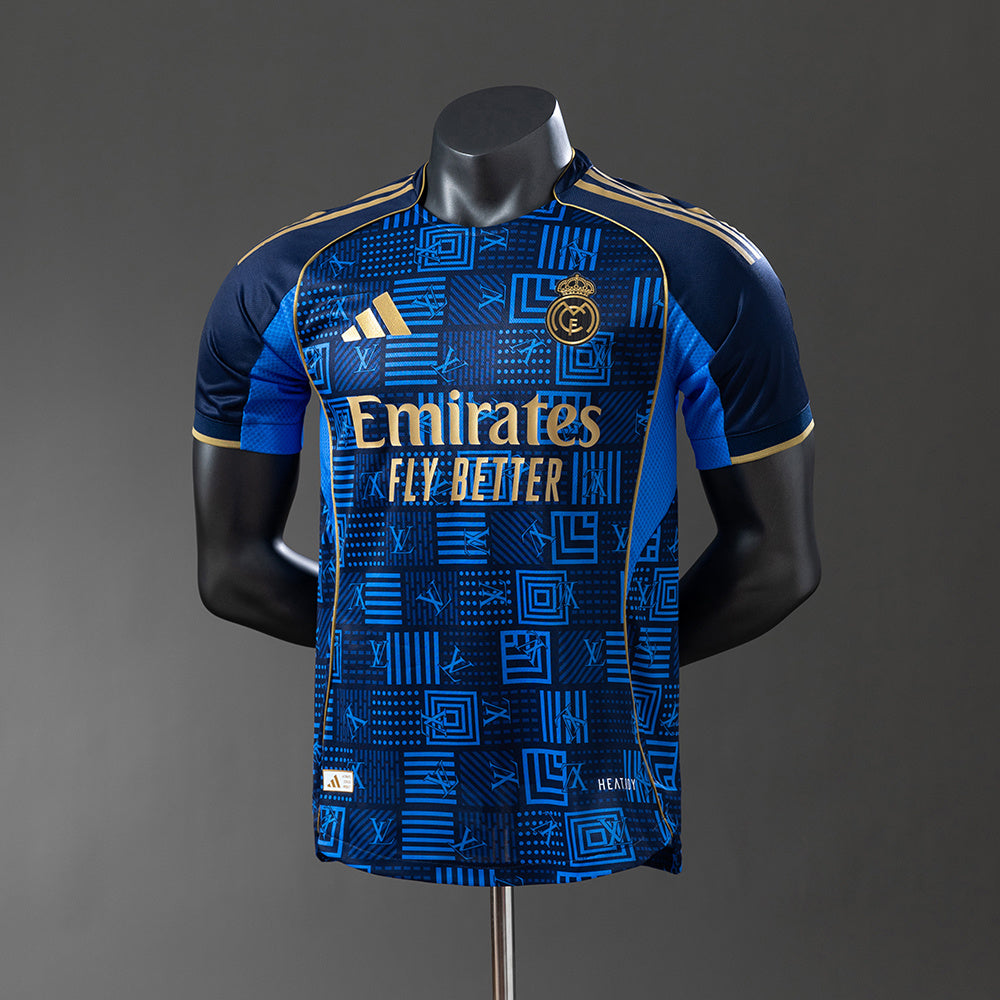 Camisola Real Madrid x Louis Vuitton Edição Especial - Versão Jogador