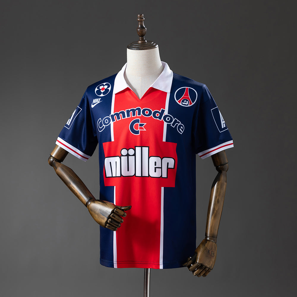 Camisola PSG Principal 91/92 Retro (Modelo 2)