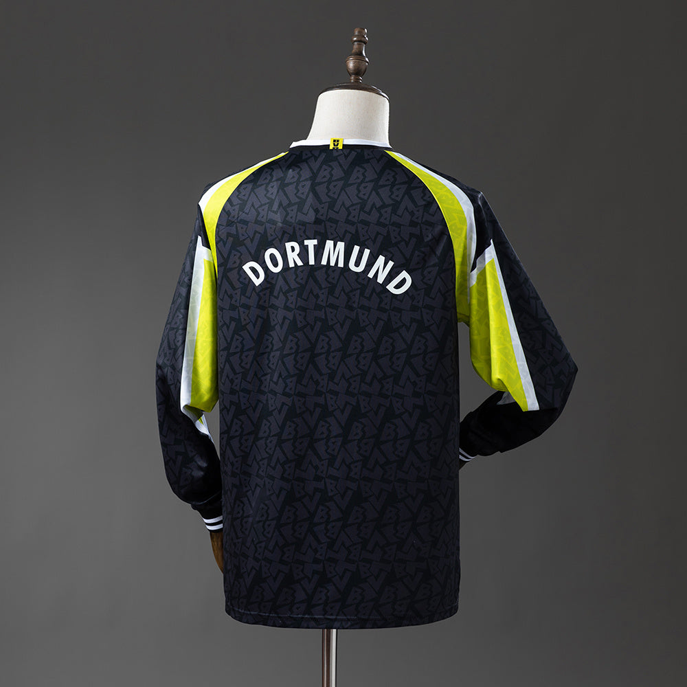 Camisola Borussia Dortmund Alternativa 95/96 Retro - Manga Comprida