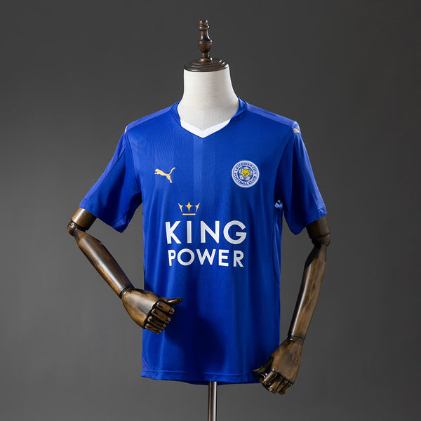 Camisola Leicester City Principal 15/16 Retro
