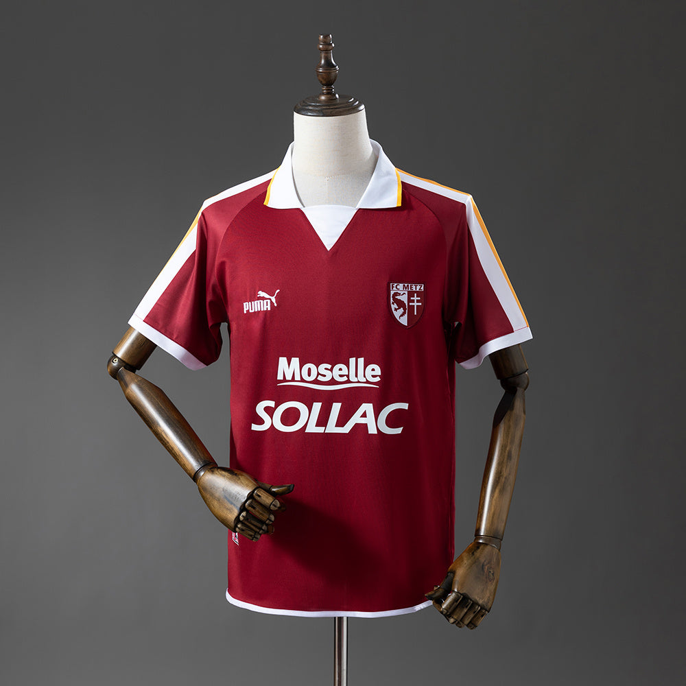 Camisola Metz Vermelha 03/04 Retro