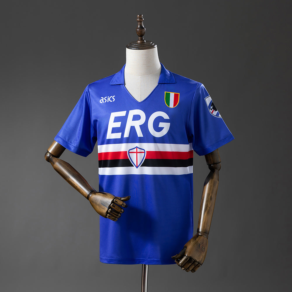 Camisola Sampdoria Principal 91/92 Retro