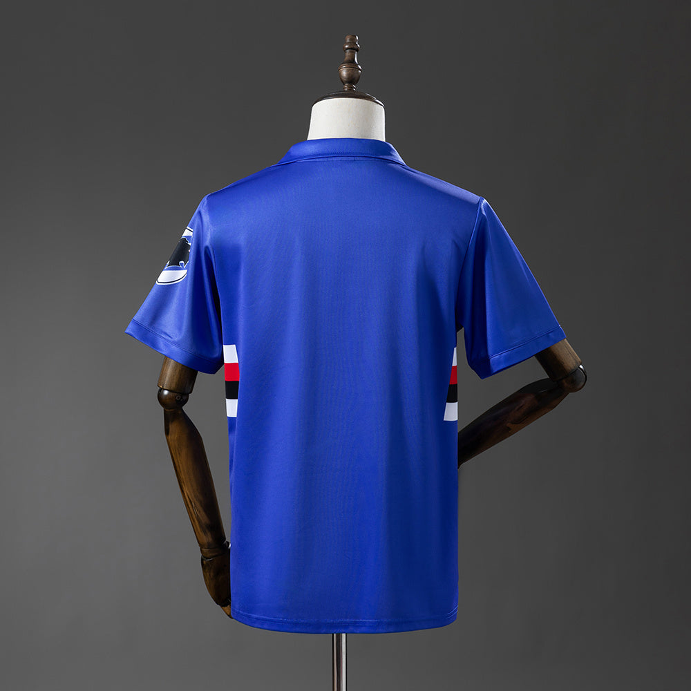 Camisola Sampdoria Principal 91/92 Retro