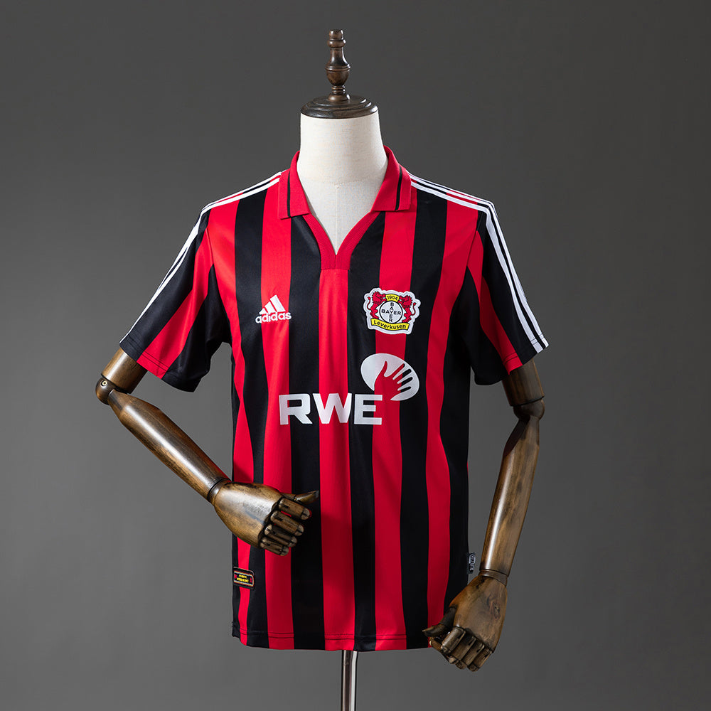 Camisola Bayer Leverkusen Principal 01/02 Retro