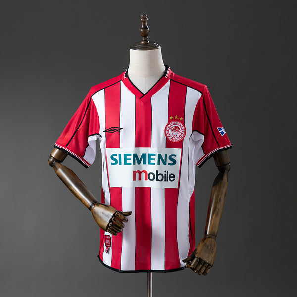 Camisola Olympiacos Principal 02/03 Retro