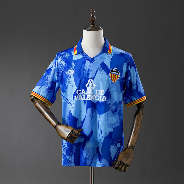 Camisola Valência Alternativa 90/91 Retro