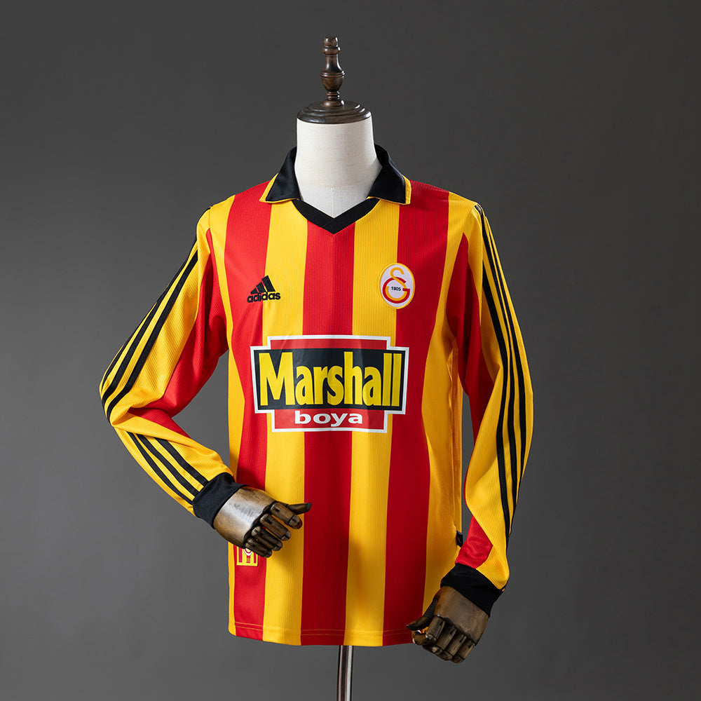 Camisola Galatasaray Principal 99/00 Retro - Manga Comprida