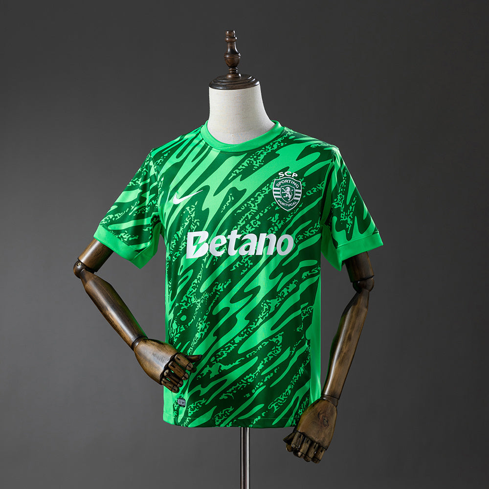 Camisola Sporting Guarda-Redes Verde 25/26