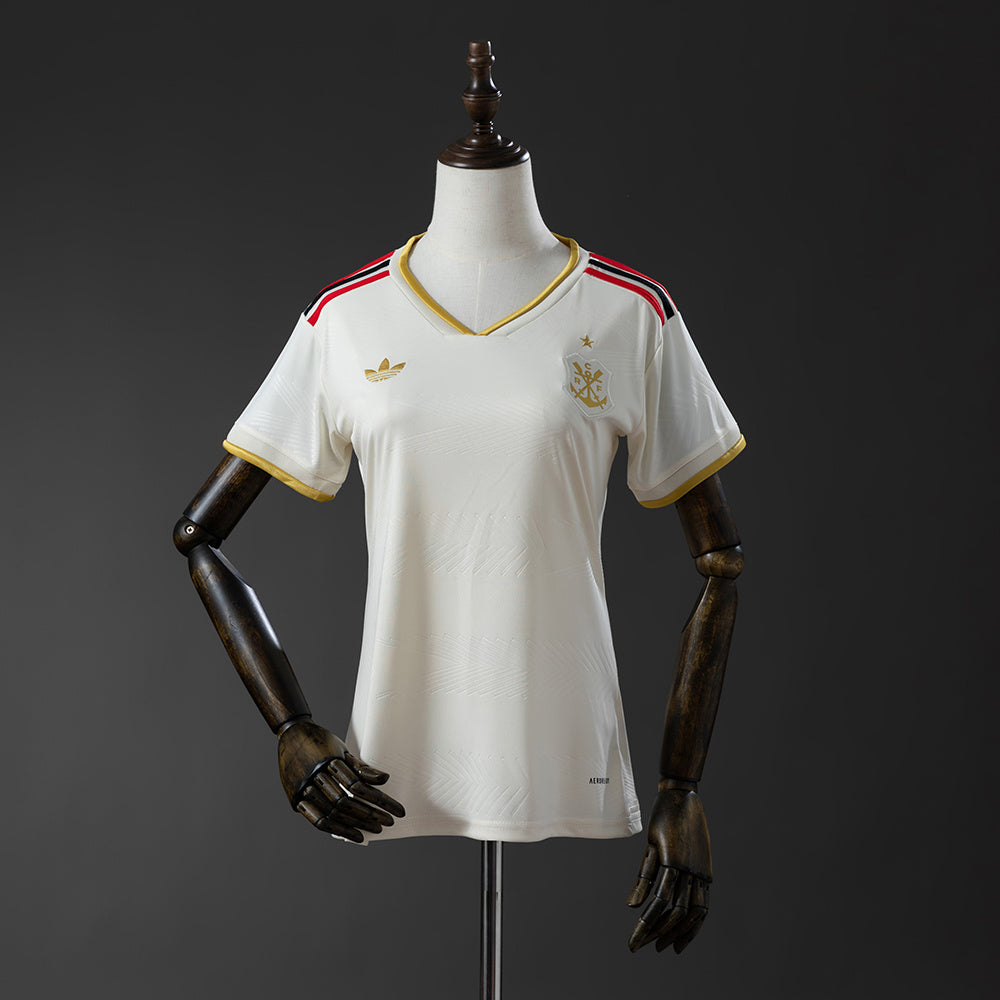 Camisola Flamengo Terceira 25/26 - Versão Feminina (Modelo 2)