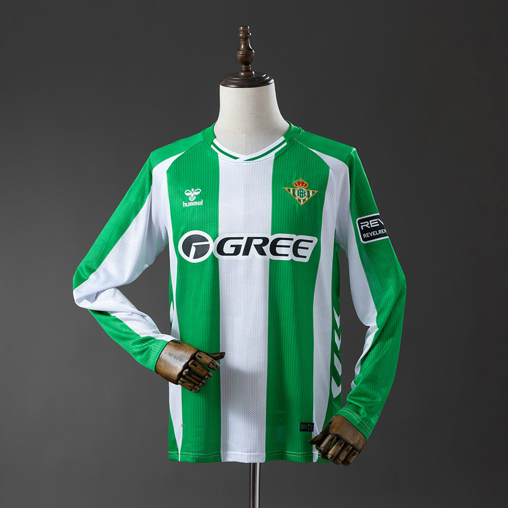 Camisola Real Betis Principal 25/26 - Manga Comprida