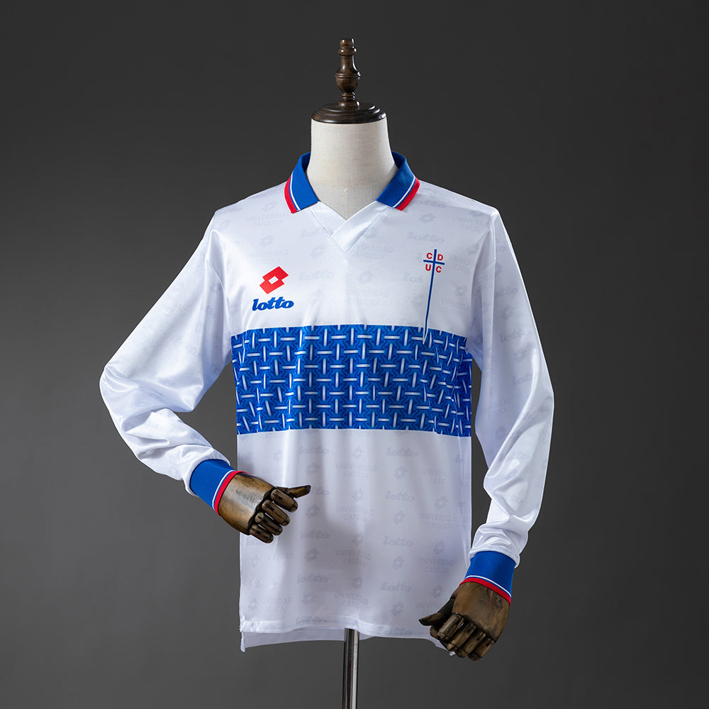 Camisola Universidad Católica Principal 96/97 Retro - Manga Comprida