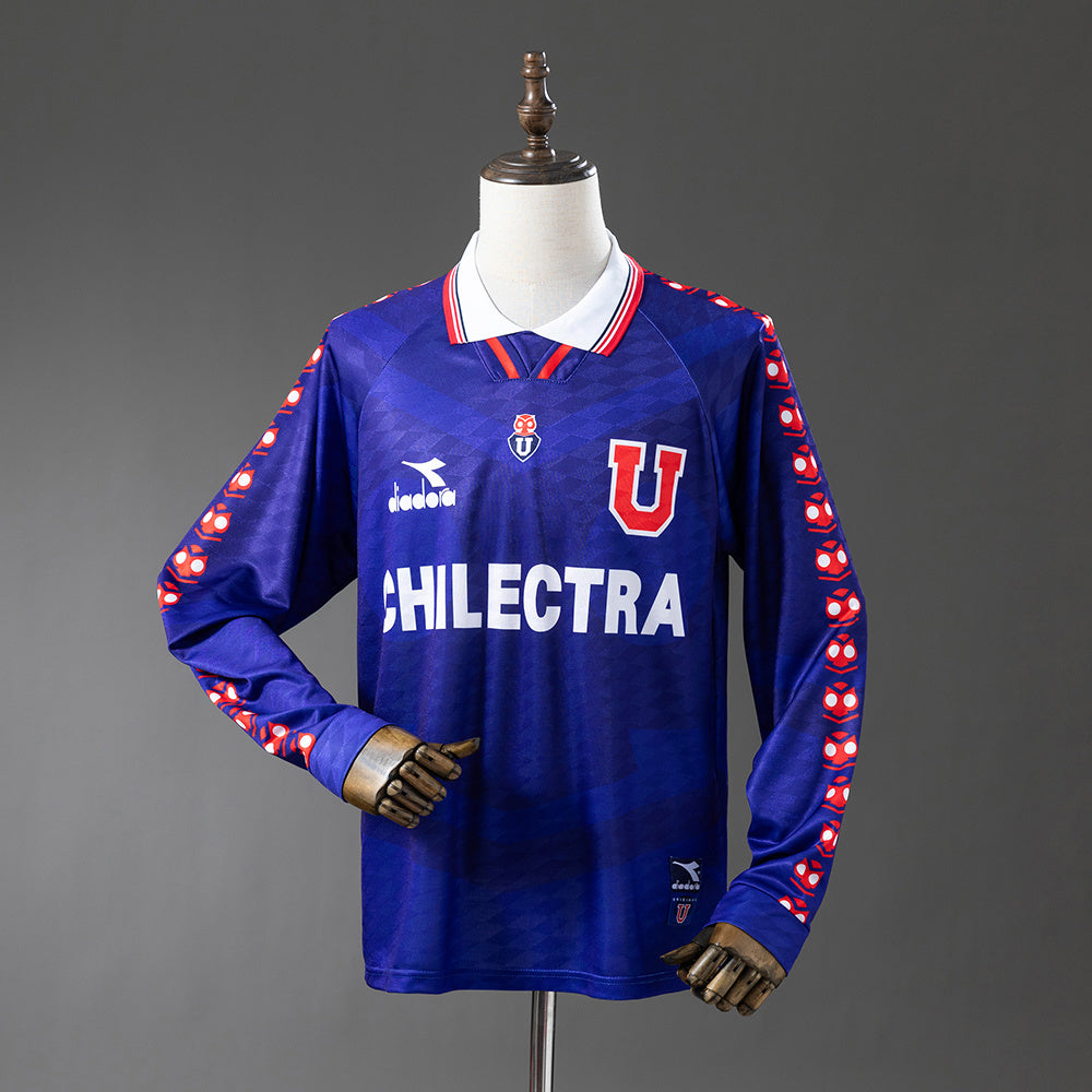 Camisola Universidad de Chile Principal 96/97 Retro - Manga Comprida