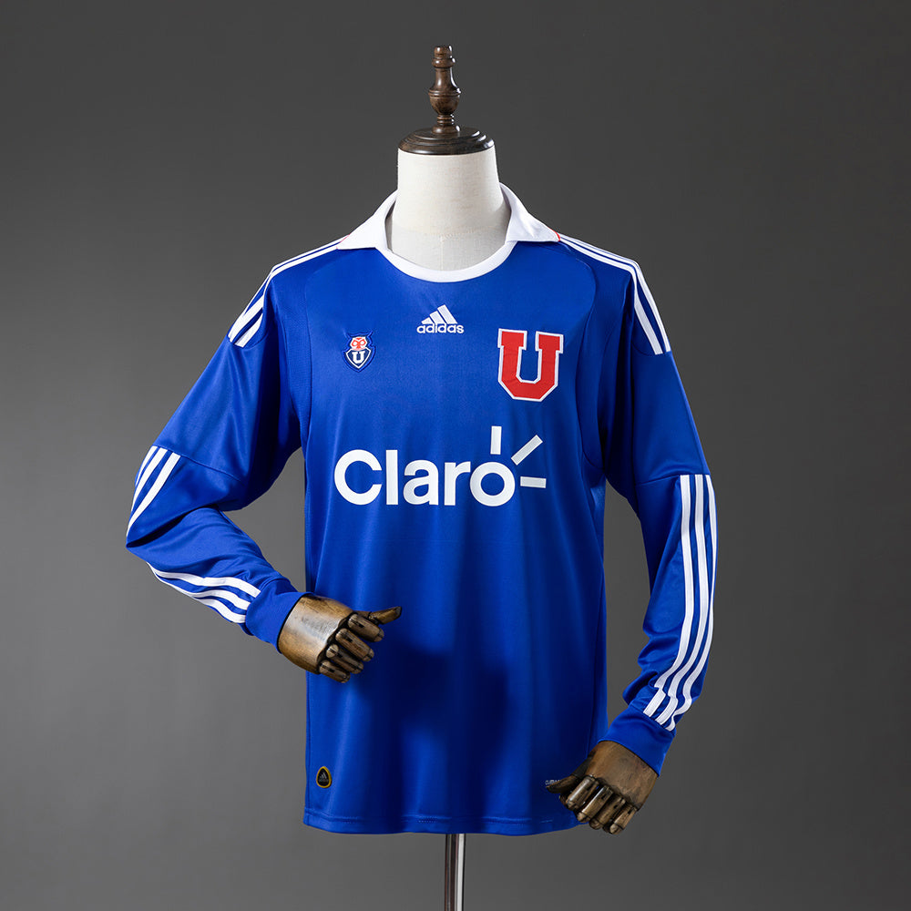Camisola Universidad de Chile Principal 11/12 Retro - Manga Comprida