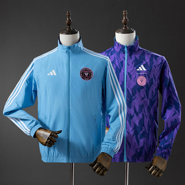 Corta-Vento Reversível Anthem Inter Miami - Azul e Roxo