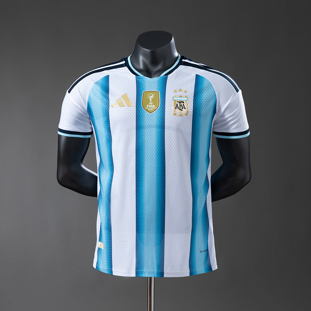 Camisola Argentina Principal 26/27 - Mundial 2026 - Versão Jogador