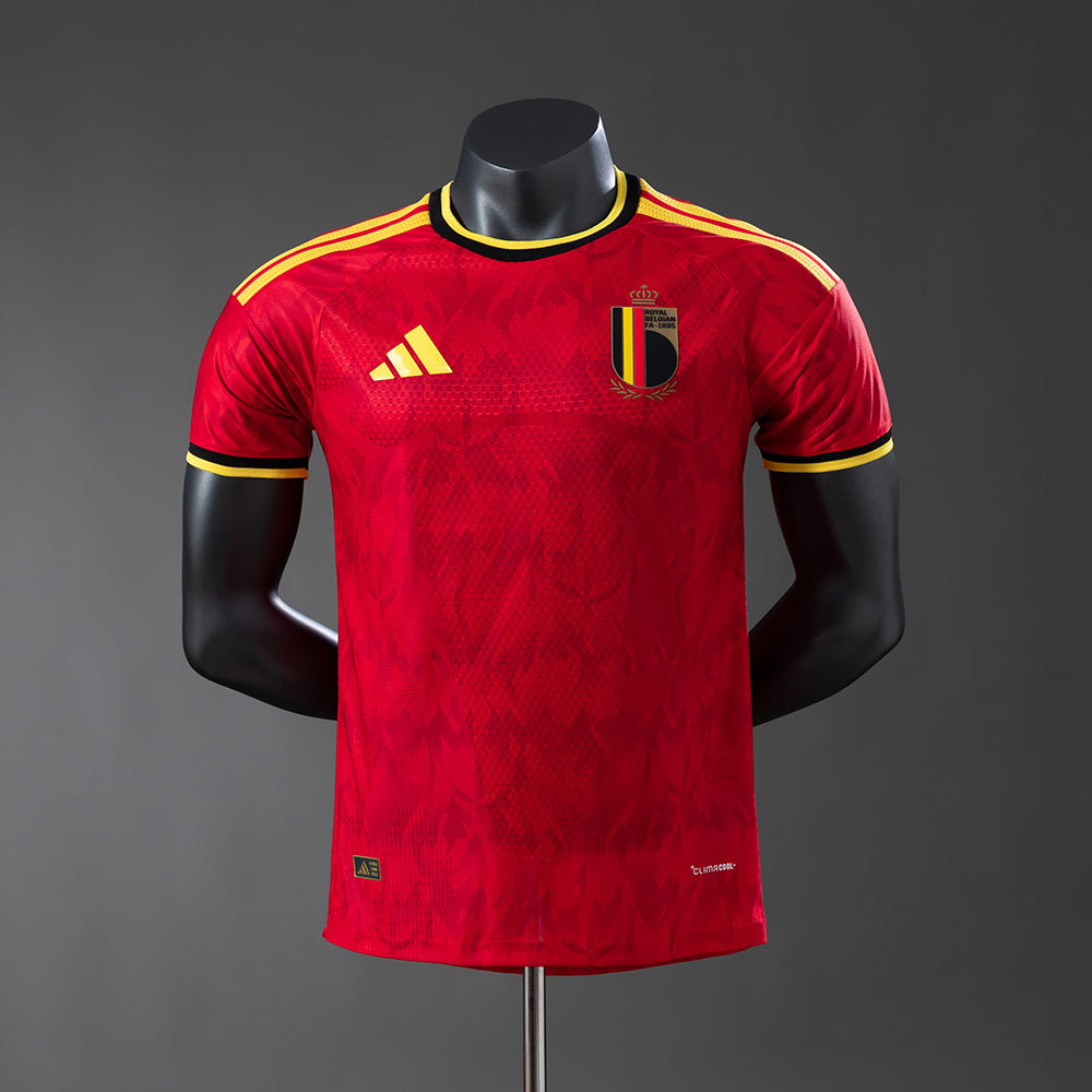 Camisola Bélgica Principal 26/27 - Mundial 2026 - Versão Jogador