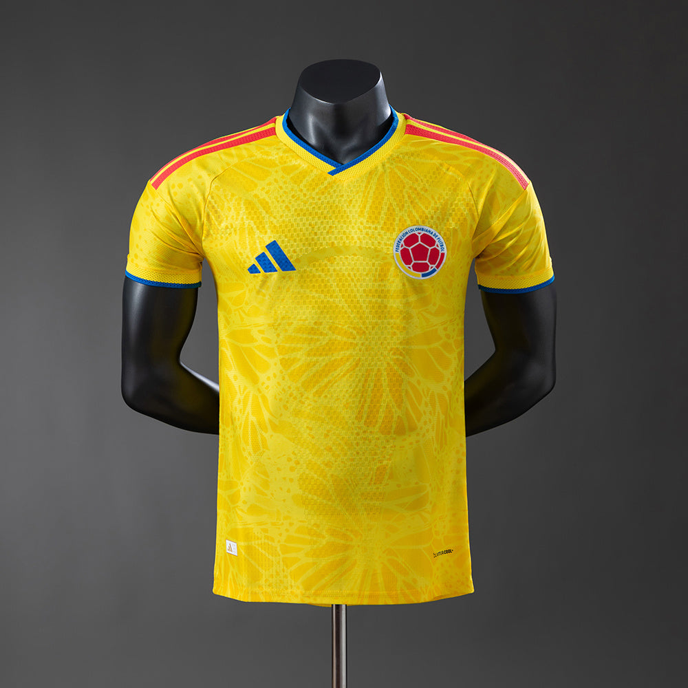 Camisola Colômbia Principal 26/27 - Mundial 2026 - Versão Jogador