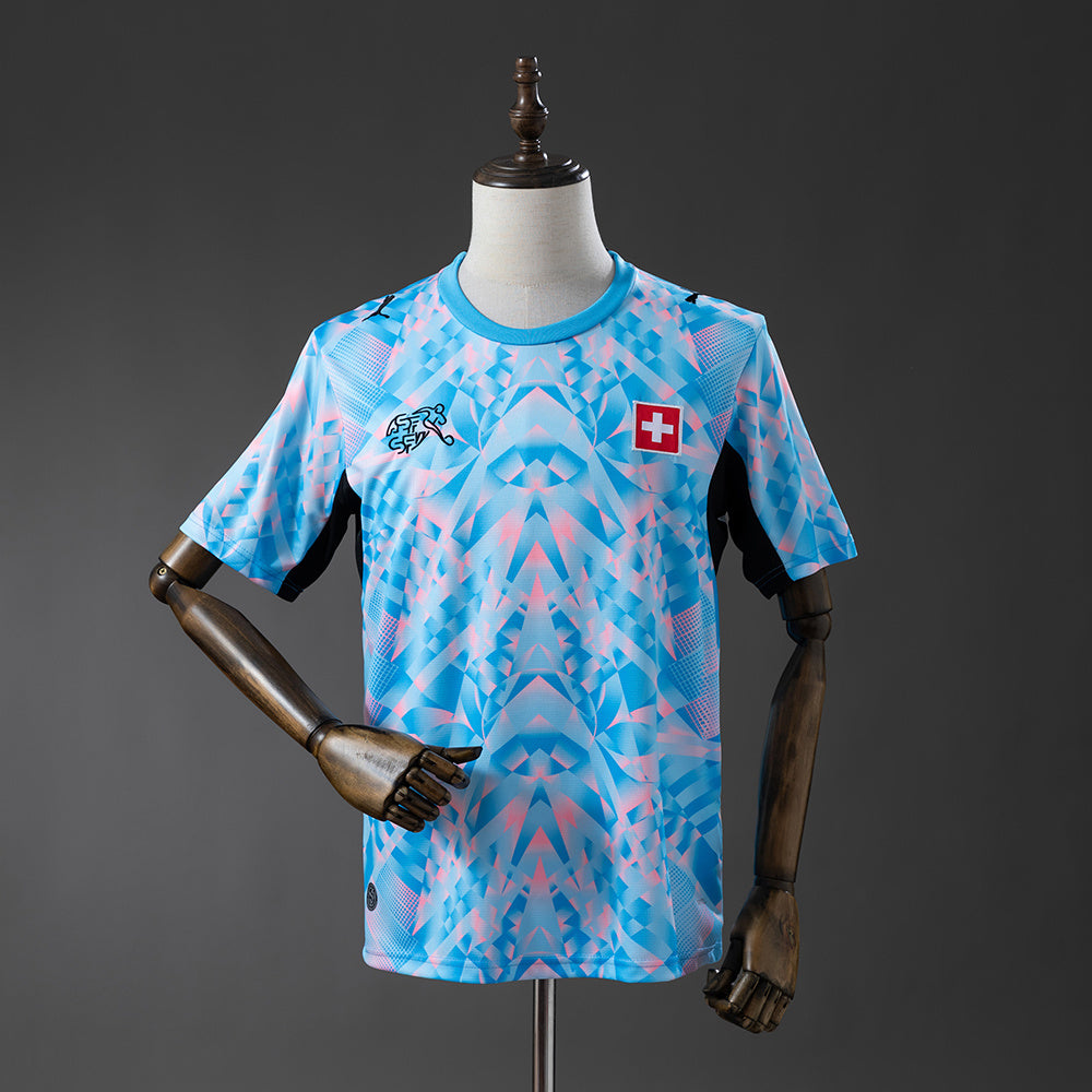 Camisola Suíça Alternativa 26/27 - Mundial 2026 (Modelo 2)