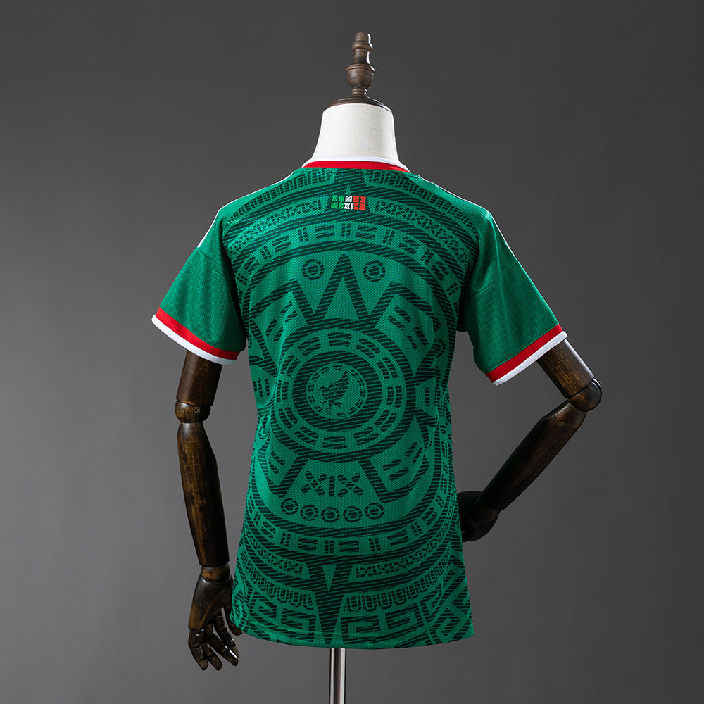 Camisola México Principal 26/27 - Mundial 2026 - Versão Feminina (Modelo 2)