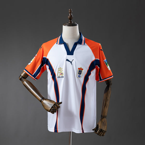 Camisola Real Oviedo Alternativa 01/02 Retro