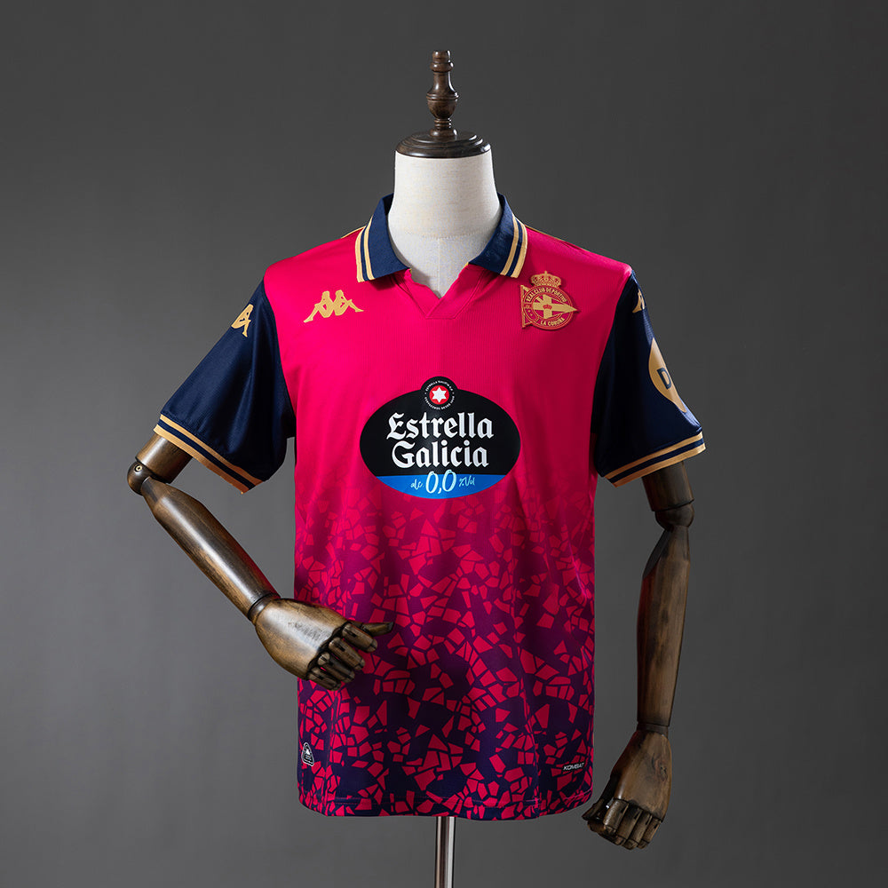 Camisola Deportivo da Corunha Vermelha 25/26