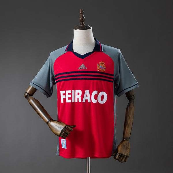 Camisola Deportivo da Corunha Alternativa 98/99 Retro