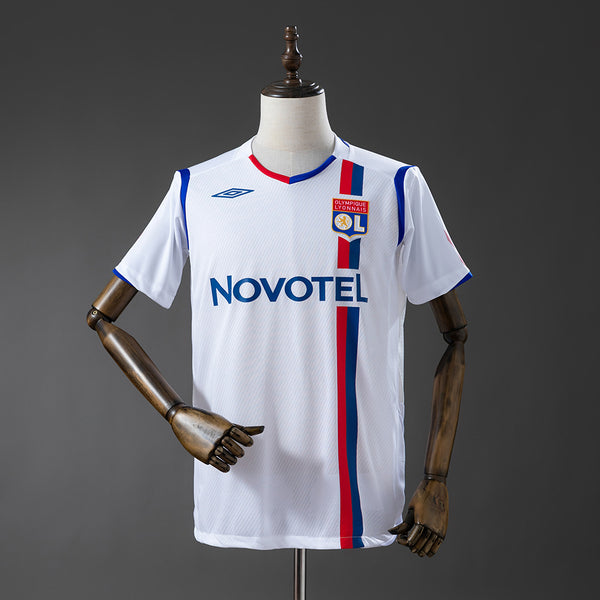 Camisola Olympique Lyonnais Principal 08/09 Retro