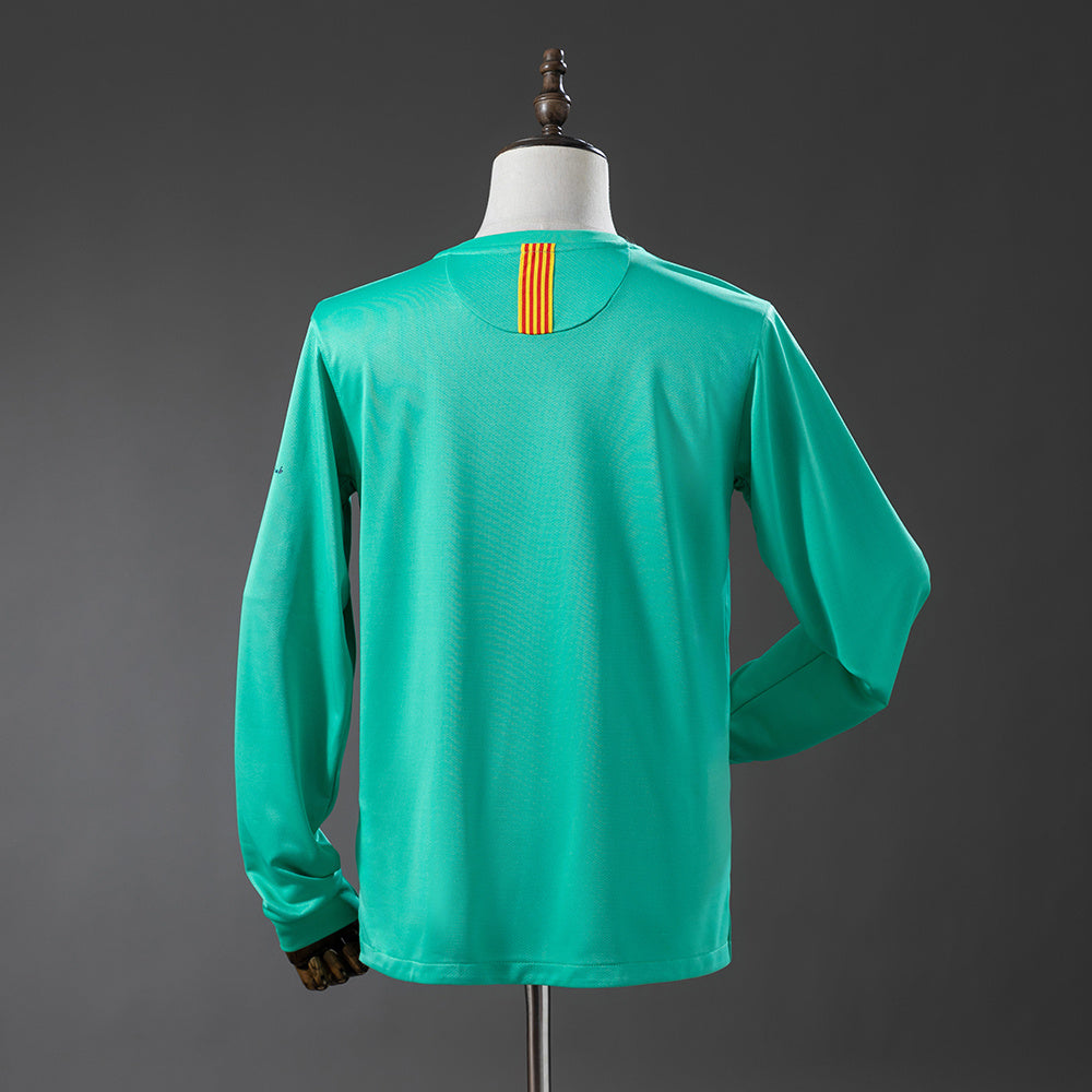 Camisola Barcelona Alternativa 10/11 Retro - Manga Comprida
