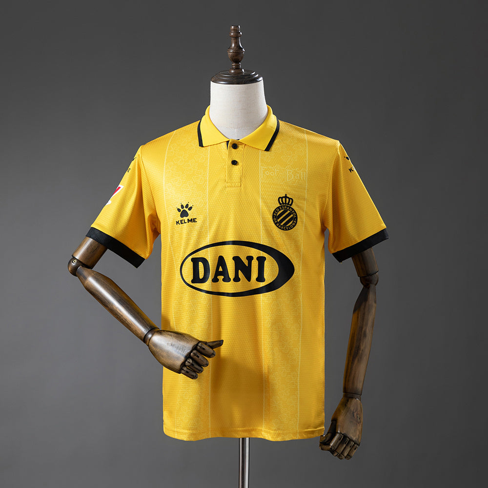 Camisola Espanyol Edição Especial 125 Anos Amarela