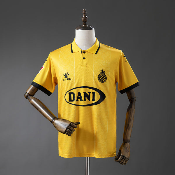 Camisola Espanyol Edição Especial 125 Anos Amarela
